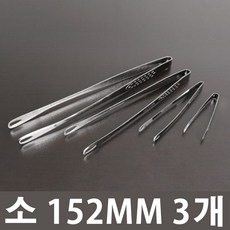 일제 센부도 야키니쿠 집게 4size, 3개, 일제 센부도 야키니쿠 집게(소)