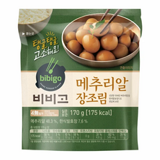 비비고 메추리알 장조림, 170g, 6개