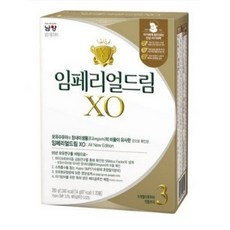 남양 임페리얼드림 XO GOLD 3단계 12~24개월 280g, 20개입, 3개
