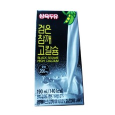 삼육두유 검은참깨고칼슘 190ml 64개