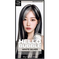 미쟝센 헬로 버블 염색제, 11WS화이트실버, 1개