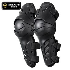 SULAITE 오토바이 무릎 패드 보호 장비 모토크로스 보호대 Mtb 남성용, 1개, 01 Black-1218