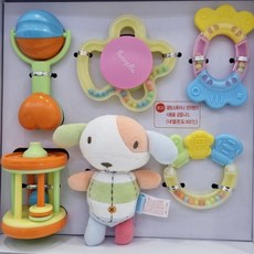 퍼피옥수수딸랑이6pcs 01P083101