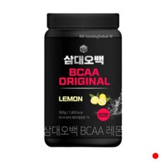 삼대오백 BCAA 아미노산 헬스 부스터 운동 레몬 500g, 1개