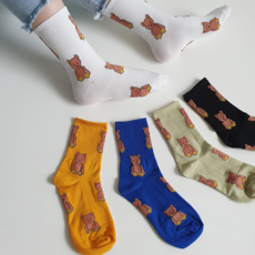 곰돌이발목양말