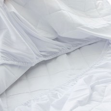 블럭 세미 누빔 패밀리 침대 매트리스 커버 300x200