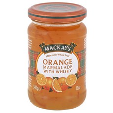 MACKAYS 오렌지 마멀레이드 위스키 포함 355ml(12온스), MACKAYS 오렌지 마멀레이드, 위스키 포함, 355, 340g, 1개
