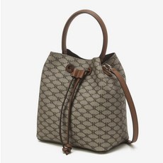 헤지스여성로고패턴가죽숄더백