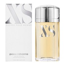 파코라반향수 Paco Rabanne XS by Paco Rabanne 남성용 EDT 스프레이 100ml, 1개 - 파코라반원밀리언오드뚜왈렛100ml