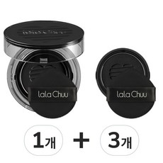 라라츄 헤어쿠션 퍼펙트 시즌3, 1세트, 내츄럴블랙 본품 1개 + 리필 3개
