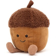  Jellycat 재미있는 도토리 인형 봉제, 1개 