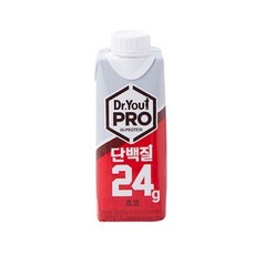  닥터유 단백질 드링크 4개 8개 12개 운동후 음료 택, 250ml, 20개 