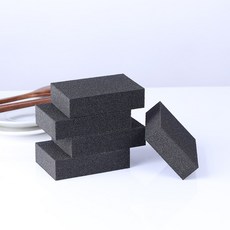 1/4pcs Carborundum 세척 주방 클리너 청소 스폰지 브러쉬 뜨거운 판매 실리콘 카바이드 멜라민 나노 매직 스폰지 파인 도구|스펀지 & 스컬링 패드|, 1개, 4 pcs black, 단일