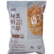 사조 맥선 바삭한 튀김가루 1kg 동아원, 9개