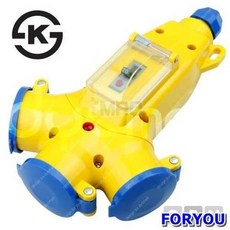 3y3구보호커버형멀티콘센트