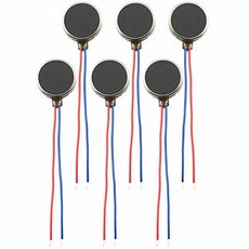 Tegg Magic&Shell 6PCS DC 3V 85mA 12000 RPM Flat Mini Vibrating/91406, 상세내용참조, 상세내용참조