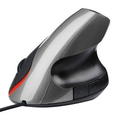 마우스 블루투스 인체공학 게이밍 호환 PC 노트북 게임용 1600 DPI 인체공학적 수직 광학 USB, 없음, 3) Gray