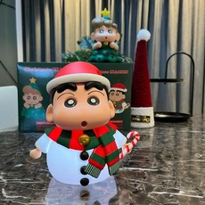 palm tree 중형 짱구 짱아 피규어 무드등 크리스마스 선물, 짱구 무드등 22CM, 1개
