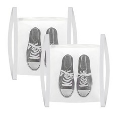 BYH 스니커즈 워시 앤 드라이 네트 백 2개, 2pcs