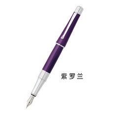 프린터잉크 CROSS미국 Beverly비버리 시리즈 만년필 마이클코어스 잉크펜 글쓰기가능 사무용 선물증정, T01-보라색, C01-0.7mm