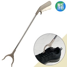 월드크린 크린집게 42cm 청소 긴 신발 정리 플라스틱 철 쓰레기 만능 손잡이 집게, 1개