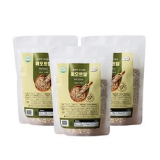 참귀리 퀵오트밀 400gx3 오트밀 무농약오트밀 국산오트밀 오트밀귀리, 3팩, 400g