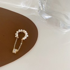 미니골드진주목걸이귀걸이