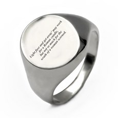 무광블랙반지각인