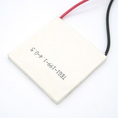 세라믹 히트 싱크 열전 펠티에 발전 플레이트 냉동 40x40mm 12V 15A TEG1-199-1.4-0.5, 1개