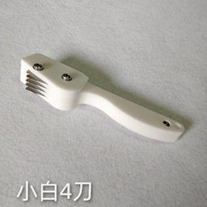 오징어 모양내기 칼 벌집 격자 오징어칼집 전복 손질 수산물 중식, C. 젖을 섞은, 1개