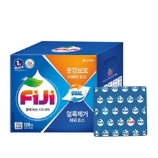 피지 시트형 일반 드럼 겸용 세탁세제 120매 물에 잘녹는 세제, 8개입, 15개