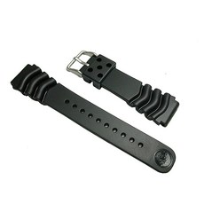 SEIKO Genuine Divers 우레탄 고무 시계 밴드 DAL0BP 22mm 전통적