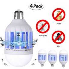 2 1 LED 모기 킬러 전구 E27 LED 전구 홈 조명 버그 신랄한 곤충 트랩 램프 전기 해충 제어 빛 UV 전구, 02 2 Pack_03 Spain_01 US