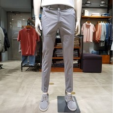올젠 [올젠] 면스판 워싱 치노 팬츠 바지 ZOB2PP1302 LGR