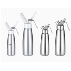휘핑크림 제조기 생크림 디스펜서 질소 휘핑기 카페, 다채로운 알루미늄 합금 500ml, 1개