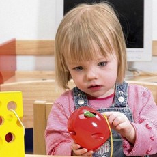 나무구슬블럭실꿰기