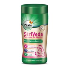 Zandu StriVeda Satavari 모유 공급 증가를 위한 수유 보조제 210g 천연, 1팩, 1개