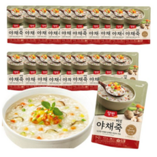 양반 버섯 야채죽, 420g, 4개