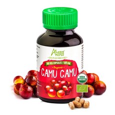 Camu Camu Capsules l Powerful Vitamin C Source l Immune System Booster l Organic and Fairtrade Cert, 1개, 100정