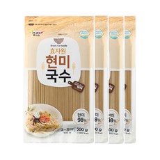 효자원식품 현미국수 500g 4개