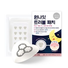 스노우투플러스 원나잇 트러블패치 12매입, 1팩, 12개
