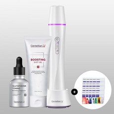 센텔리안24 동국제약 마데카 프라임 인피니티 화이트 + 부스팅 샷젤 150ml 부스팅앰플 30ml +마데카 랩마스크1박스 앰플 샤쉐 6종 고주파마사지기