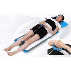 허리 견인기 척추 견인 치료기 가정용 통증완화 교정, 상세페이지 참고, B03 허리 보호대 + 경추 견인 장치