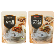 홈플러스 장조림 2종세트 / 돼지고기 쇠고기 장조림 150g / 1개씩 총2개
