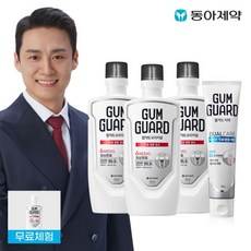 검가드 오상진의 검가드 오리지널 750mlX3+검가드 치약 150g+(무료체험)오리지널 100ml, 단일옵션