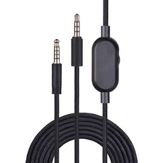 G433/G233 헤드폰 와이어 마이크 용 나일론 브레이드 3.5mm 헤드셋 케이블 교체