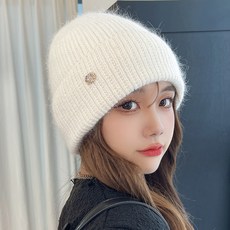 [사은품증정] 여성 겨울 모자 비니 니트 벙거지 방한모자 털모자