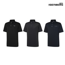[네파이젠벅] 클래식 카라 반팔티셔츠 남성 3종세트