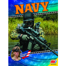 (영문도서) Navy Paperback, Av2, English, 9781791141790