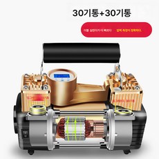 차량용 공기펌프 2기통 타이어 전동 승용차 휴대용 다목적 자동차용 펌프 AC-880B, 색깔1